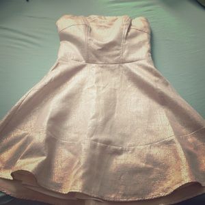 New with tags Express metallic dress